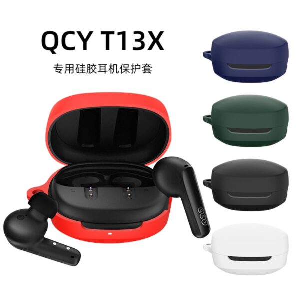 کاور سیلیکونی هندزفری  شیائومی مدل QCY T13 X