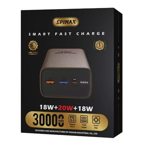 پاوربانک اپیمکس EP-320 30000mAh