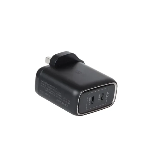 شارژر دیواری جی بی کیو 40 وات مدل HC-740 (دو پورت) - Image 3